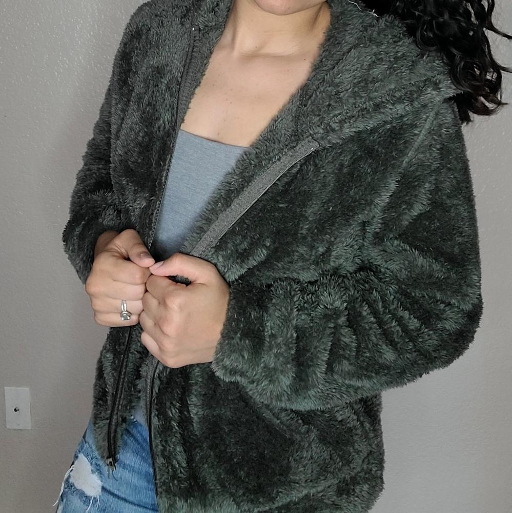 Zip-up hoodie